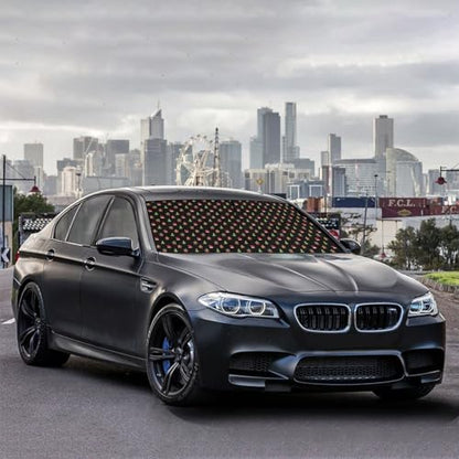 Christmas Car Windshield Sunshade Umbrella Funny Car Sun Shade Foldable Window Shades Cover 57 x 30 in (christmas)