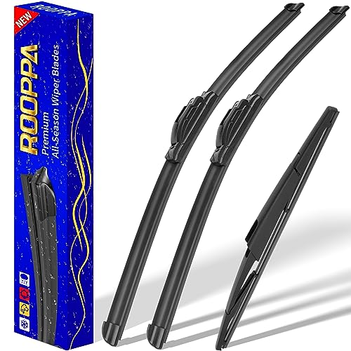 3 Wipers Fits Ford Expedition (22"/22"/16")