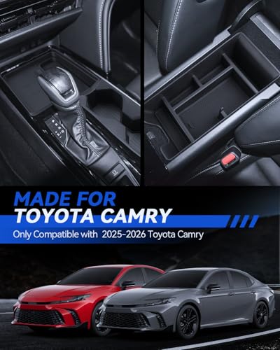 for Camry Center Console Organizer 2025 (for 2025-2026 Toyota Camry)