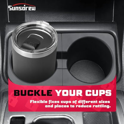 Car Cup Holder Inserts (For 05-17 Tacoma)