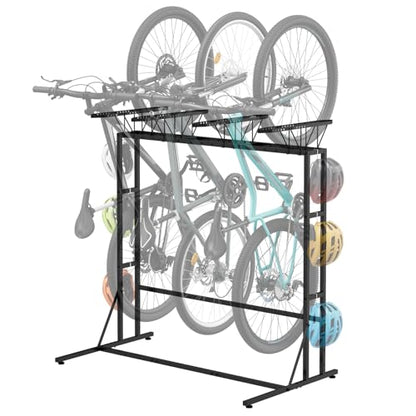 Vertical Bike Stand (Black / 4 Bikes)