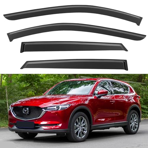 Window Visors Rain Guards for 2017 (2017-2026 Mazda CX-5)