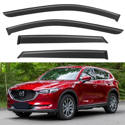Window Visors Rain Guards for 2017 (2017-2026 Mazda CX-5)