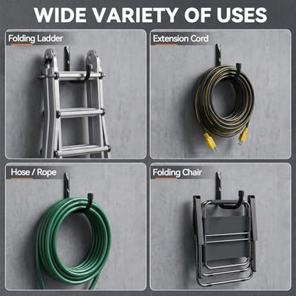 Ladder Storage Hook (8.7Inch x 9.5Inch)