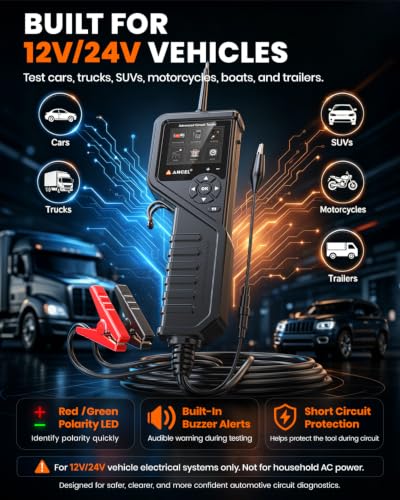 PB600 Automotive Power Circuit Probe (Jet Black)