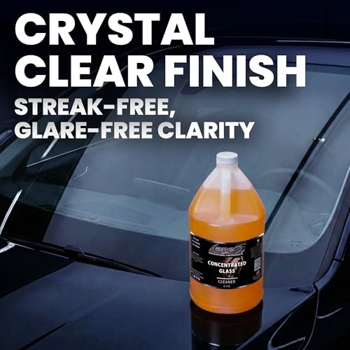 Concentrated Auto Glass Cleaner for Cars (128 Fl Oz (Pack of 1))