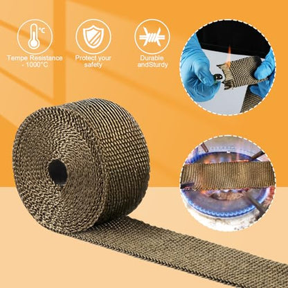 Exhaust Heat Wrap (16 ft)