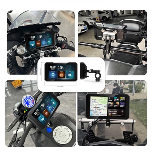 BODIMIA 6" Motorcycle CarPlay (6‘’Motorcycle carplay)