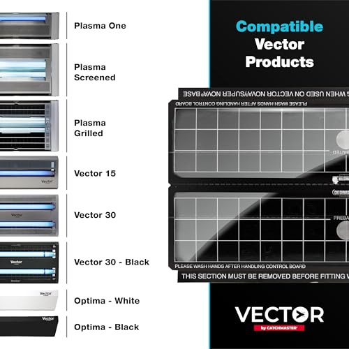 Vector Discreet Black Glue Trap Refills (Wall 12-Refills Black)