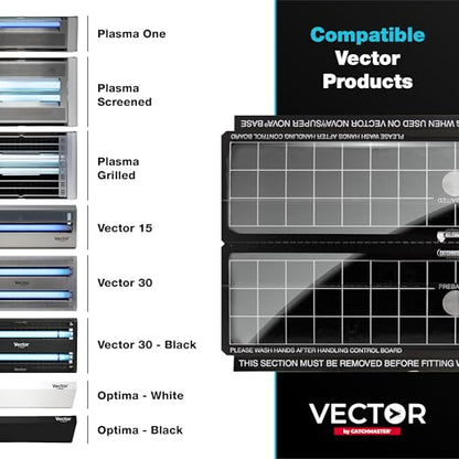 Vector Discreet Black Glue Trap Refills (Wall 12-Refills Black)