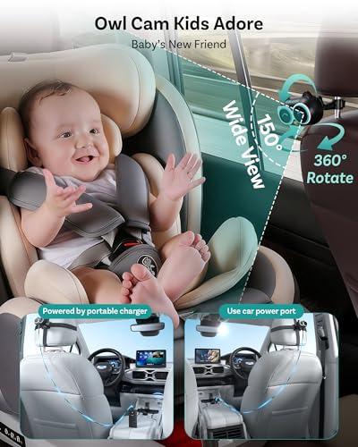 Cabin Care Car Adapter with Baby Car Camera