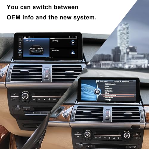10.25" Linux Screen for BMW X5 X6 E70 E71 CIC 2010 (10.25" Vertical E70 E71 Cic Linux)