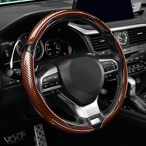 3pcs Carbon Fiber Anti (Glossy Brown / Universal (3pcs))