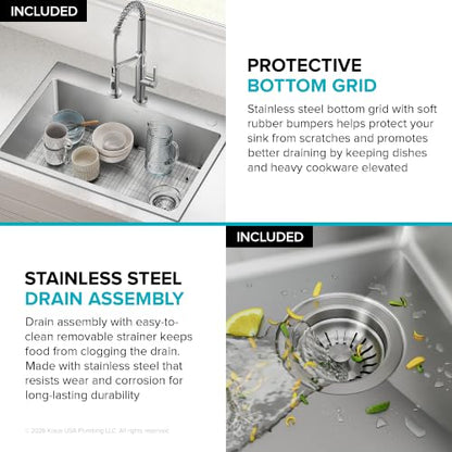 Fairlane 30 in Drop In Single Bowl Stainless Steel Kitchen Sink (30 Inch / Single Bowl — Drop In)