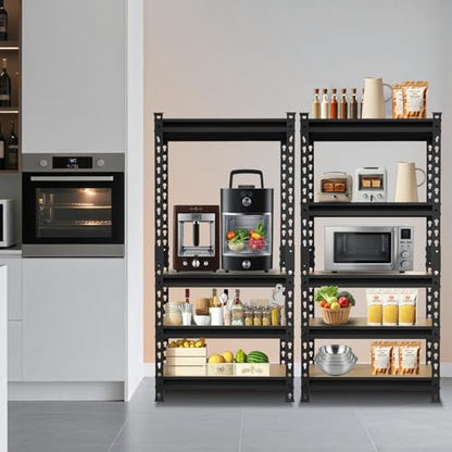 Storage Shelving Unit (59"Hx28"Wx12"D)