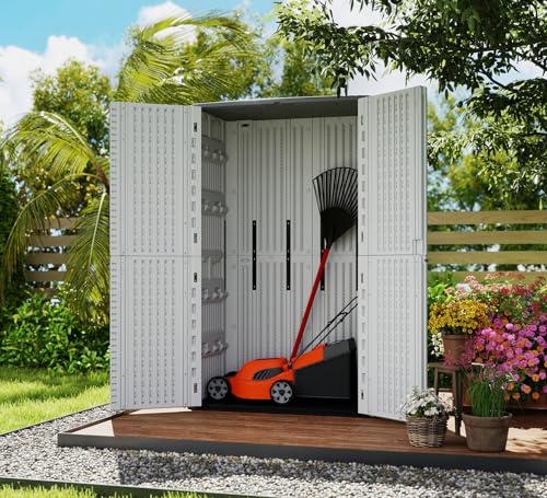 Storage Shed Weather Resistance (Cream White)