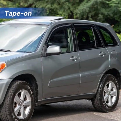 Window Visors Rain Guards for 2001 2002 2003 2004 2005 Toyota Rav4 (2001-2005 Toyota RAV4)