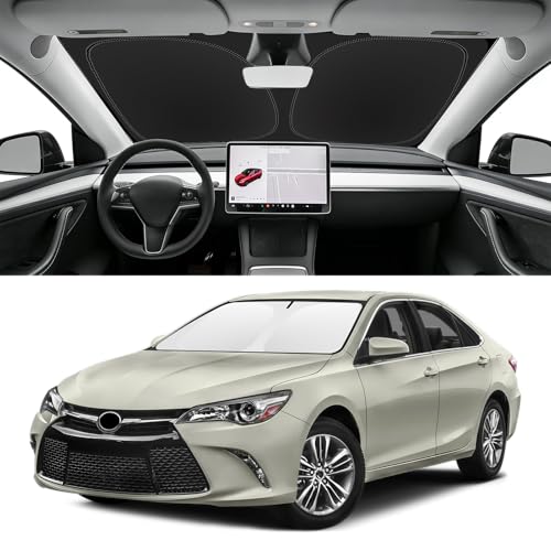 Custom Fit Windshield Sun Shade for Toyota Camry 2007 (for 2007-2017 Toyota Camry)