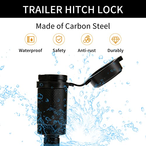 Trailer Hitch Locks (keyed alike 2pack)
