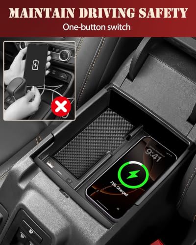 Wireless Charger for Ford Bronco 2021