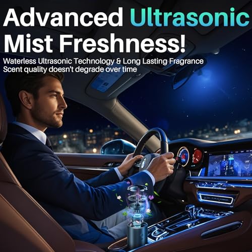 Smart Car Air Freshener (Glossy Black)