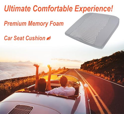 Car Seat Cushion (4d Mesh Gray)