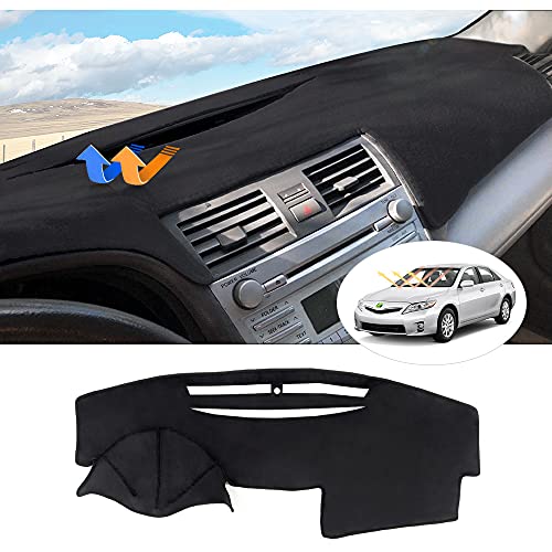 Black Dash Cover for Toyota Camry 2007 (3)07-11 Camry(Black))