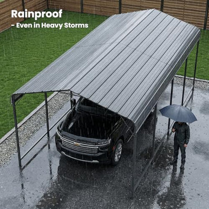 Reinforced Metal Carport (10 x 20 ft)