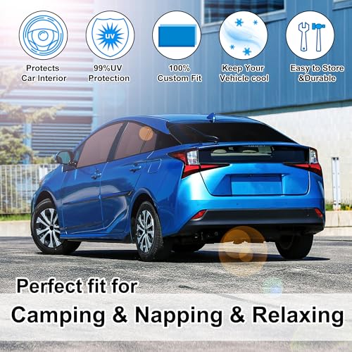 Window Shades for Toyota Prius Hatchback 2016 (Toyota Prius Hatchback 2016-2022（NOT Prius C&V）)