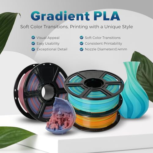 PLA Filament 1.75mm + (Blue Yellow Gradient)