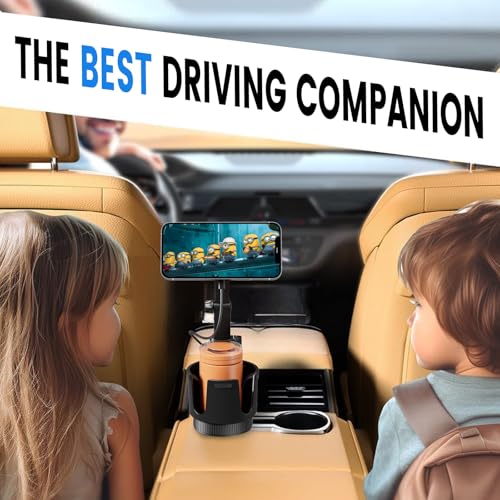 for MagSafe Car Charger Cup Holder Mount (Blue)