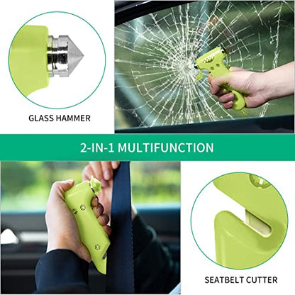 2 Pack Car Safety Hammer (Green)