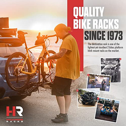 Destination 2 Hitch Bike Rack (2 Bikes)