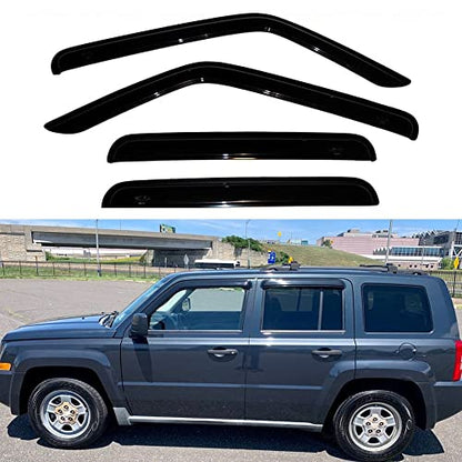 Extra Durable Auto Vent Window Visor for 2007 (07-17 Patriot)