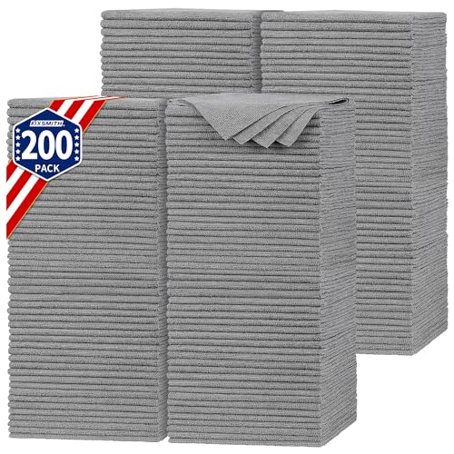 Shop Towels Pack of 200 (200PK / Grey)