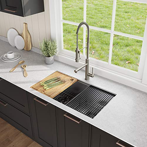 Kore™ Workstation 33 (Stainless Steel / 33 inch / Sink and Garbage Disposal 3/4 HP)