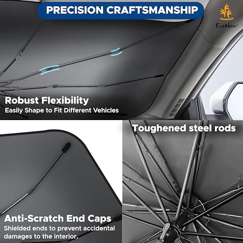 Car Windshield Sun Shade (Medium)