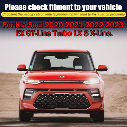 Rain Guards for Kia Soul 2020 (For Kia Soul 2020 - 2023)