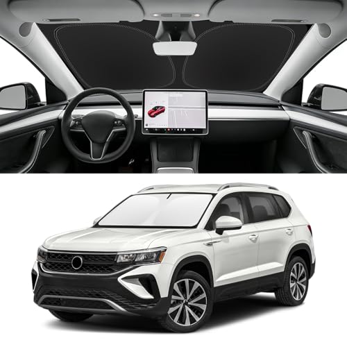 Custom Fit Windshield Sun Shade for VW Taos 2022 (for 2022-2026 VW Taos)