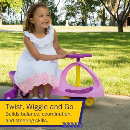 Lil’ Rider Wiggle Car (Pink and Purple)