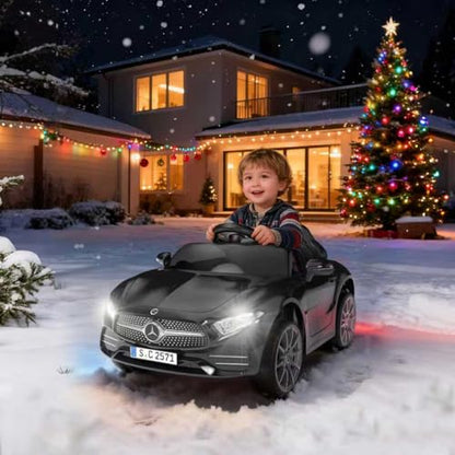 12V Kids Ride On Car with 2.4G Remote Control (Sc-black)