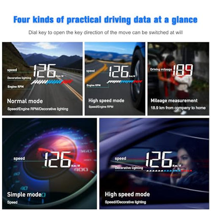 Heads up Display for Cars Speedometer for Car (M7)
