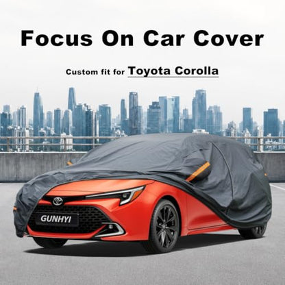 Premium Car Cover Custom Fit Toyota Corolla Hatchback (24 Toyota / 24.06 Toyota Corolla Hatchback)