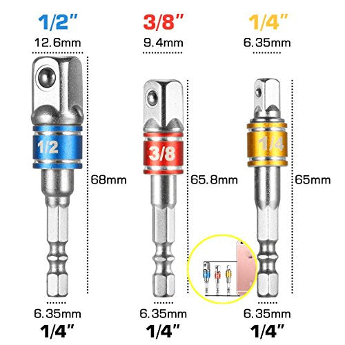 Impact Grade Socket Adapter (3p*color)