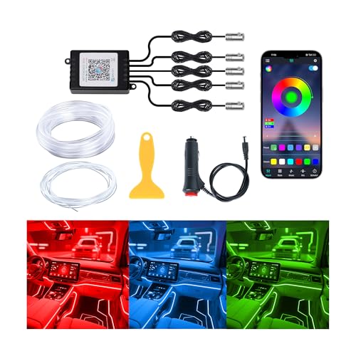 Interior Car LED Lights (5 In 1 with APP)