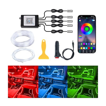Interior Car LED Lights (5 In 1 with APP)