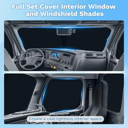 Car Window Shades for Freightliner Cascadia 2018 (FOR | Freightliner Cascadia 2018-Present)