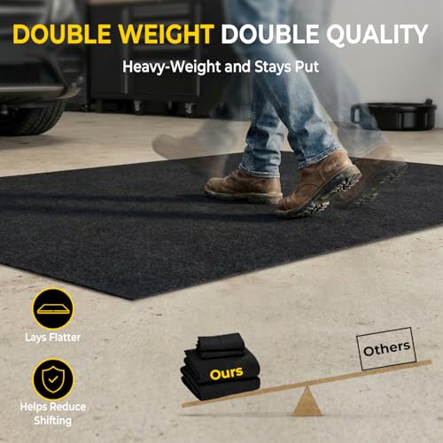 Oil Spill Mat (2'5" x 3' (Rectangular) / Black)
