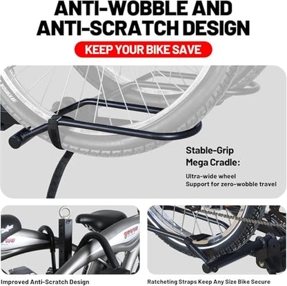 Bike Rack for Car (Ez-Fold 2-Bike Rack-Se)