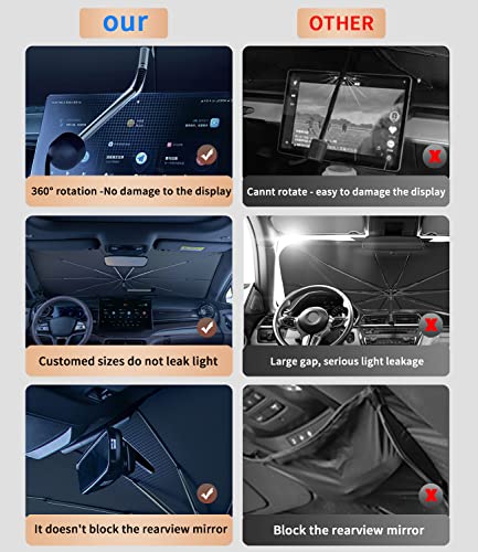 Custom Fit for Chevrolet Windshield Sun Shade Umbrella (for Chevrolet SAIL)